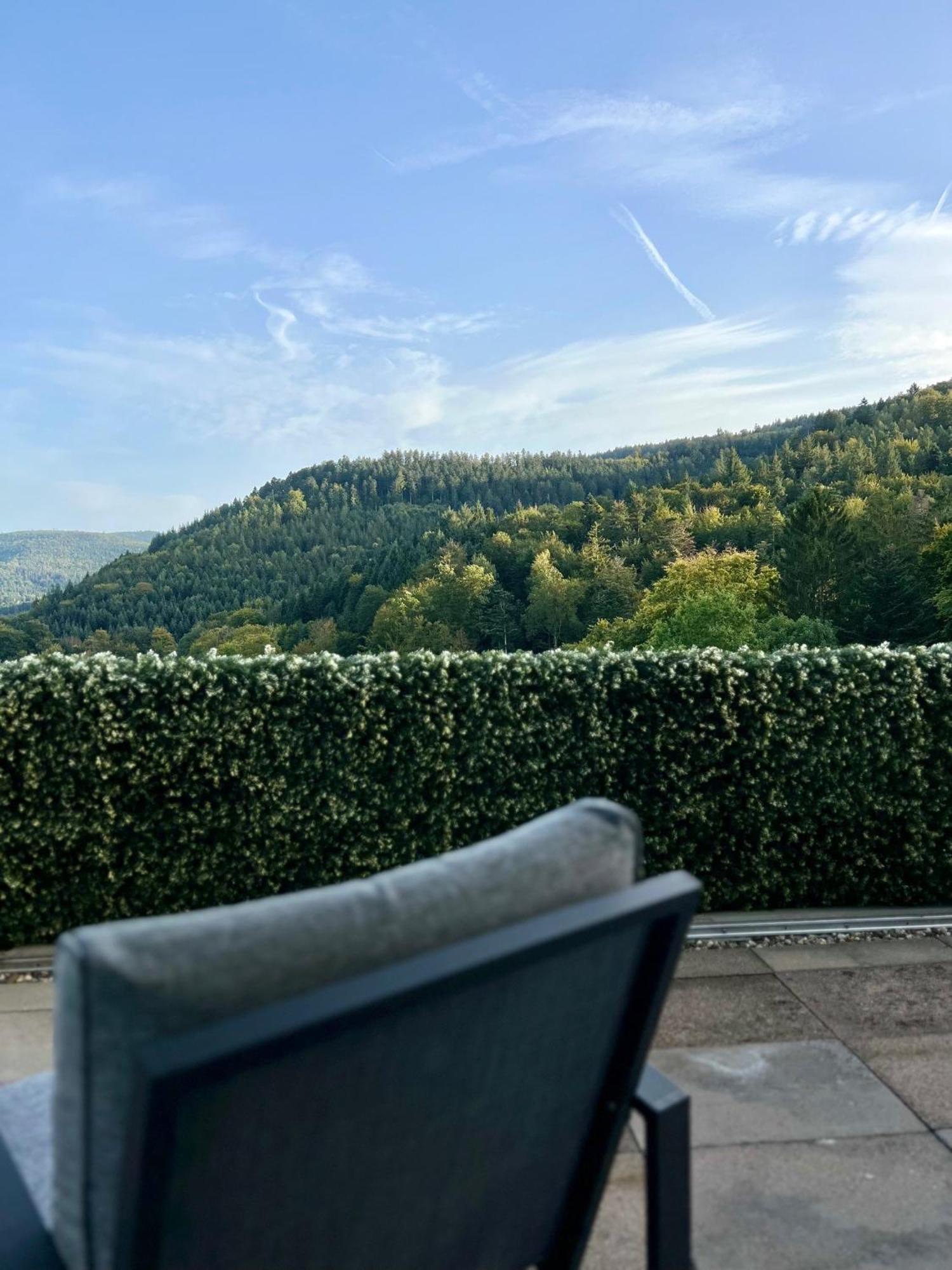 Wohnen Im Schwarzwald Mit Panoramablick Daire Bad Herrenalb Dış mekan fotoğraf